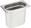 1/9 One Ninth Size Deep Stainless Steel Gastronorm Container