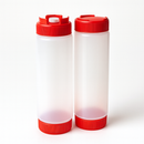 24oz Red Sauce Bottle - Silicone Anti Drip Tip (7825)