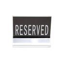 Acrylic Reserved Sign/Stand (7537)