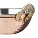 13.5cm Copper Balti Dish (7664)