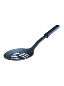12" Black Nylon Slotted Spoon (7721)