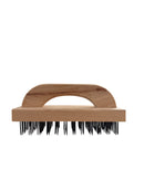 9.25" Wooden Block Wire Grill Brush (8405)