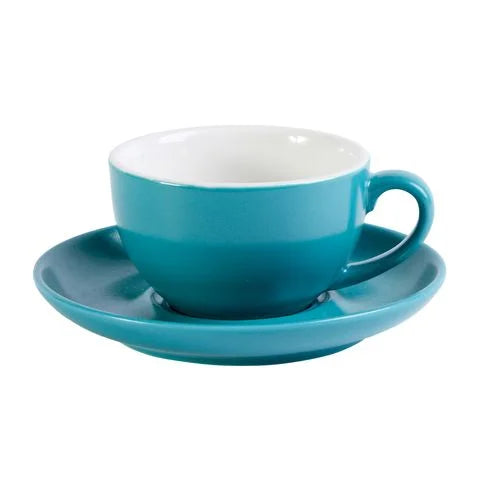 Evolve Teal Large Capuucino Cup 280ml / 9 ¾oz - Pack of 6