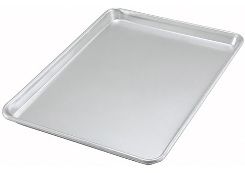 Halbgroße Aluminiumblechpfannen mit den Maßen 457 mm x 330 mm (18