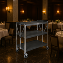 Pujadas 3 Shelf Foldable Service Trolley