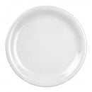 Narrow Rim Melamine Plate -12/Case - Kitchway.com