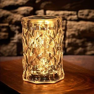 Crystal Acrylic Table Lamp 14cm / 5 ½″