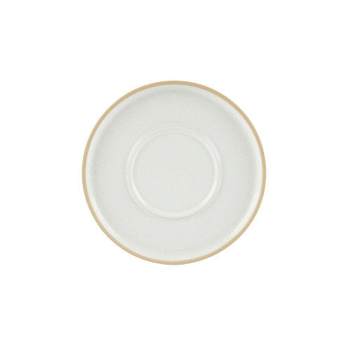 Oyster Stoneware Saucer 16.5cm/6.5" (Pack of 6)