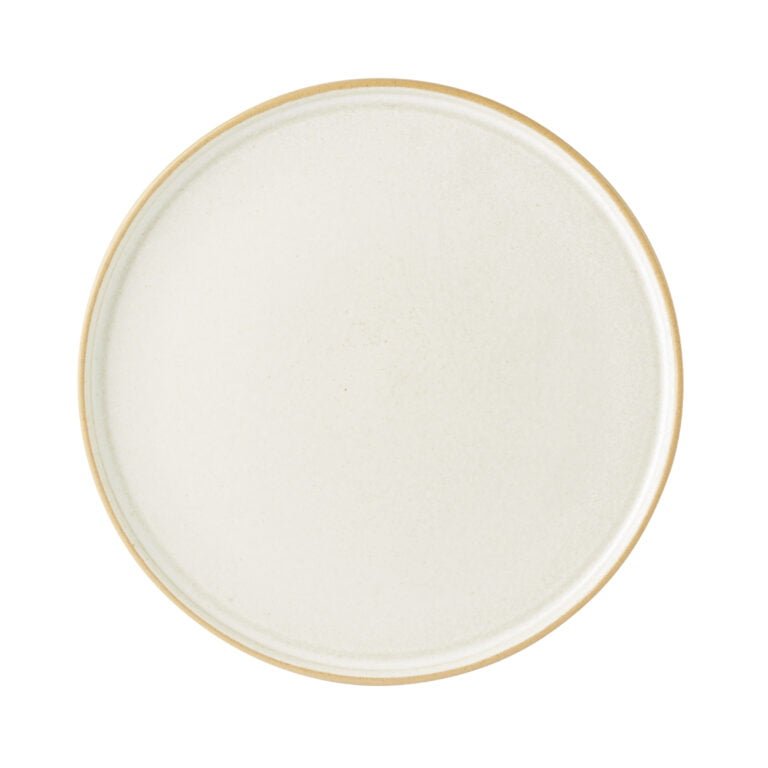 Rustico Oyster Walled Dessert Plates 21cm / 8 ¼″ - Pack of 6