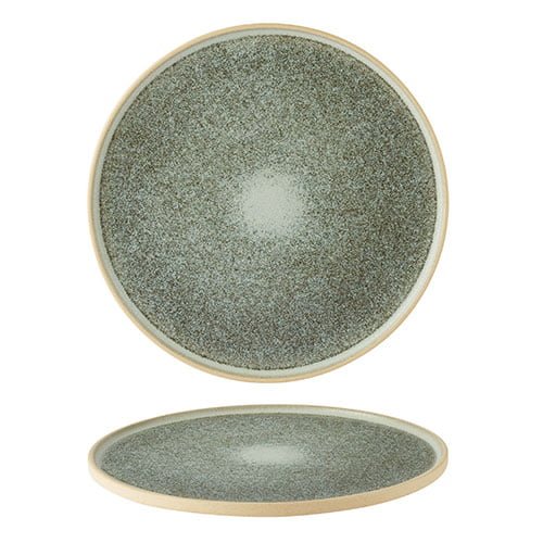 Rustico Pistachio Walled Dinner Plate 26cm / 10 ″ - Pack of 6