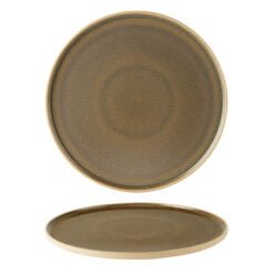 Rustico Fawn Walled Dinner Plates 26cm / 10 ″ - Pack of 6