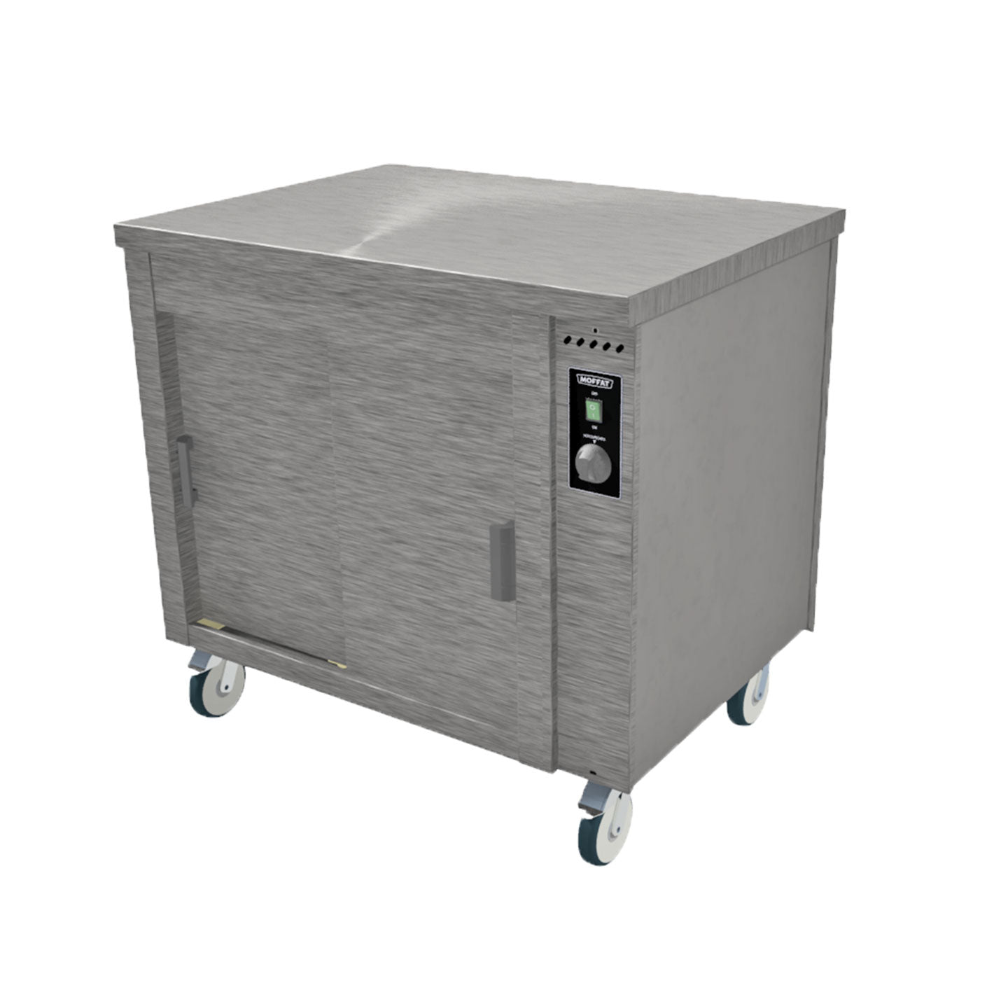 Moffat Premier HC2 Mobile Hot Cupboard - 947mm / 2 x GN 1/1