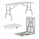 Plastic Centre Trestle 6ft Folding Table – Pallet of 28