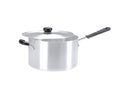 24cm Aluminium Heavy Duty Saucepan Silicon Handle (2924)