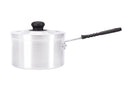 18cm Aluminium Heavy Duty Saucepan Silicon Handle (2918)