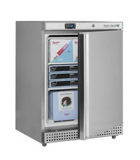 TEFCOLD UF200S Stainless Steel Undercounter Freezer - 200 Litres / 120L Net