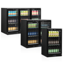 TEFCOLD DB126H Single Door Back Bar Cooler - 84 x 330ml Bottles / 161 x 330ml Cans