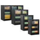 TEFCOLD BA6H Single Door Back Bar Cooler - 70 x 330ml Bottles / 113 x 330ml Cans