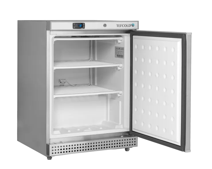 TEFCOLD UF200S Stainless Steel Undercounter Freezer - 200 Litres / 120L Net