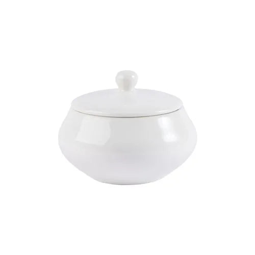 Elevate Fine China Spare Lid for Lidded Bowl - Pack of 6