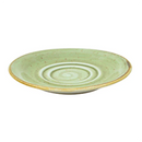 Java Decorated Coffee Saucer Meadow Green 15.7cm 6" - Pack of 12