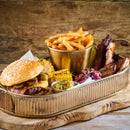 Combo Brass Antique Serving Platter 35cm