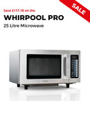 Whirlpool PRO 25 Gewerbe-Mikrowellenherd, 1000 W