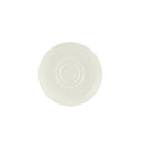 Organic Fine Dining Porcelain Double Well Saucer 16cm/6.25" (Pack of 12)