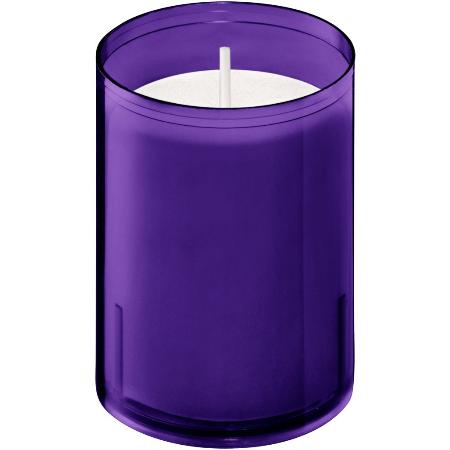 Bolsius Relight Purple 24 Hour Candle Refill  64/52mm- Box of 20