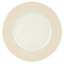 Quartz Fine Dining Porcelain Gold Charger Plate 32cm (Pack of 12)