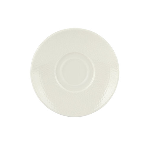 Quartz Fine Dining Porcelain Double Well Saucer 16cm/6.25" (Pack of 12)