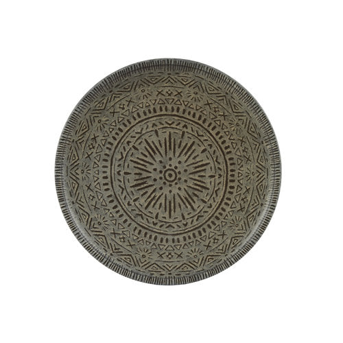 Rune Stoneware Flat Plate 27cm/10.5" (Pack of 6)