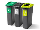 Recycling Station 3x70L – General Waste, Mixed Recycling & Food Waste