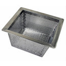 Stainless Steel Floor Drain Strainer 254mm X 254mm X 127mm