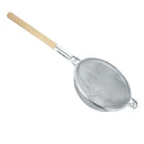 Reinforced Wood Handle Double Fine Mesh Strainer 349mm