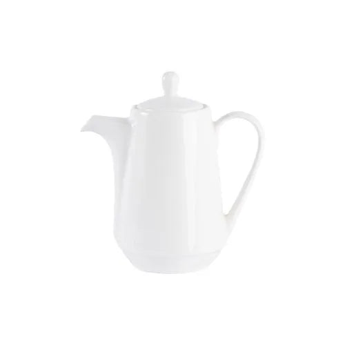 Elevate Fine China Spare Lid for 365ml Beverage Pot - Pack of 6