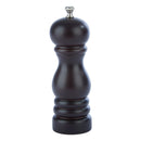 6" Brown Rubberwood Pepper Mill