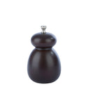 4" Brown Rubberwood Pepper Mill
