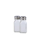 Nostalgic Glass Salt and Pepper Shaker Square (Pack of 12)