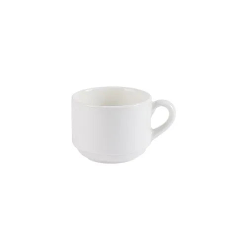 Elevate Fine China Stacking Tea Cup 230ml / 8oz - Pack of 6