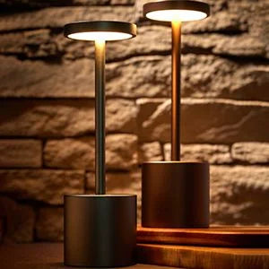 Tempo Brown LED Table Lamp 29cm / 11 ½″