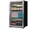 Autonumis Popular Stainless Steel Single Door Bottle Cooler - 87 x 330ml Bottles / 144 x 330ml Cans