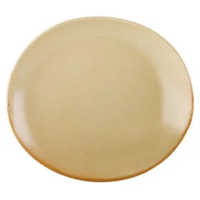 Rustico Flame Bistro Oval Plate 29.5cm x 26cm / 11 ½'' x 10 ¼'' - Pack of 12