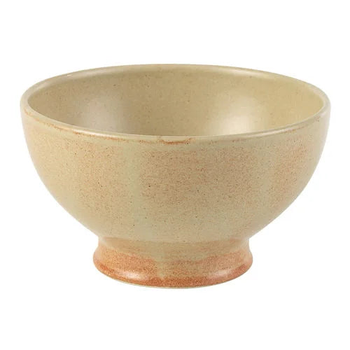Rustico Flame Footed Bowl 13cm x 8cm (45cl) 5 ¼'' x 3 '' (15 oz) - Pack of 12