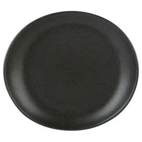 Rustico Carbon Bistro Oval Plates 29.5cm / 11 ½” - Pack of 6