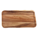 Acacia Rectangular Board with Groove 20cm x 35cm x 2cm