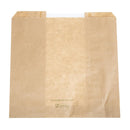 Vegware Compostable Kraft Sandwich Bags with NatureFlex Window Small (Pack of 1000)