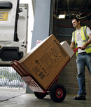 Folding Toe Sack Truck Heavy Duty WITH Pneumatic Wheels 250Kg Capacity