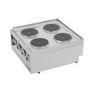 Buffalo 600 Series 4 Ring Electric Hob