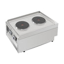 Buffalo 600 Series 2 Ring Electric Hob